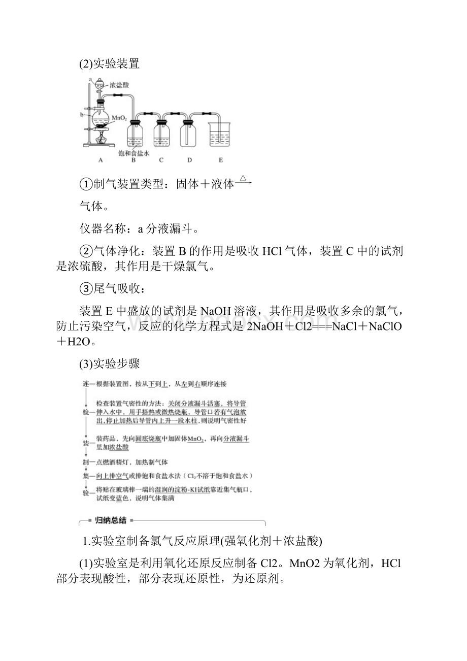 化学反应的利用第1课时利用化学反应制备物质鲁科版高中化学必修2学案.docx_第2页