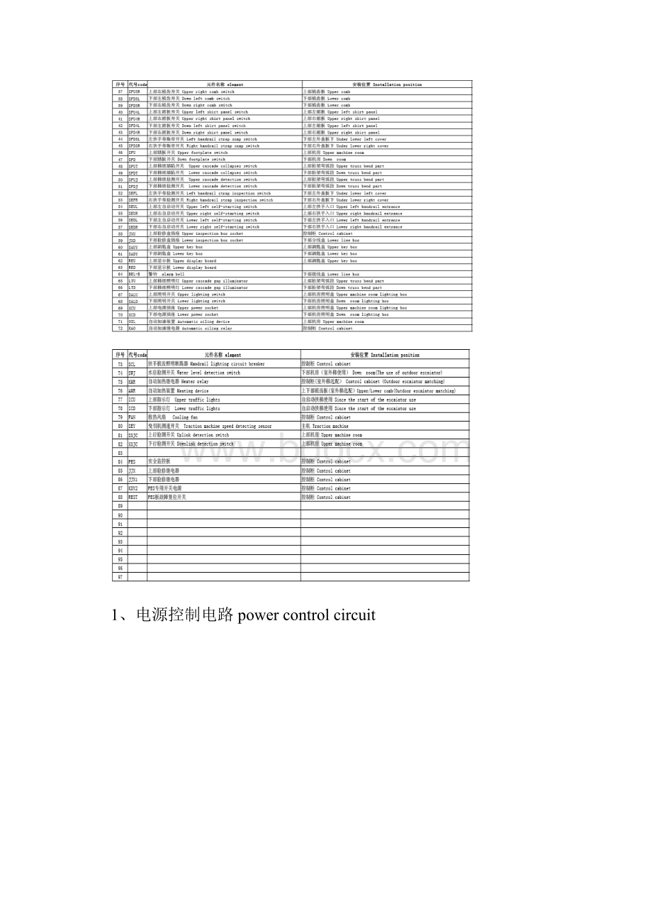 1西屋原理图扶梯8解析Word格式.docx_第3页