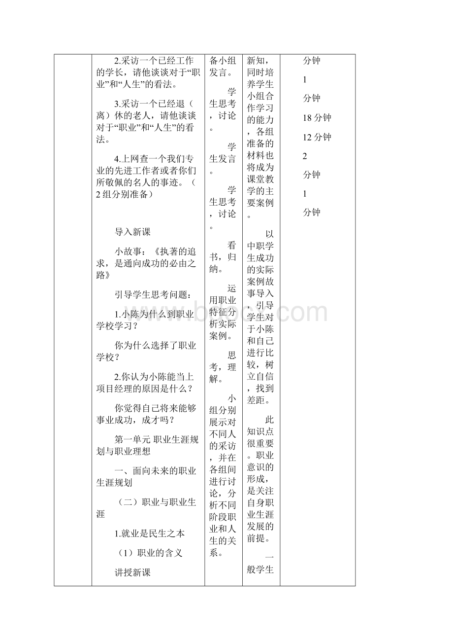 完整升级版职业生涯规划全册教案.docx_第2页