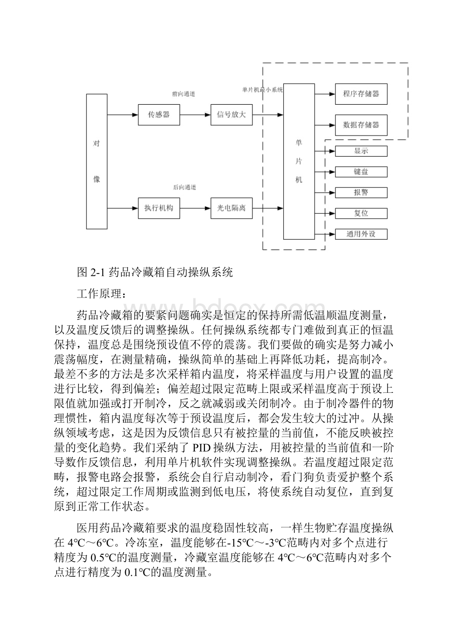 药品冷藏箱自动控制系统设计说明书v10.docx_第3页