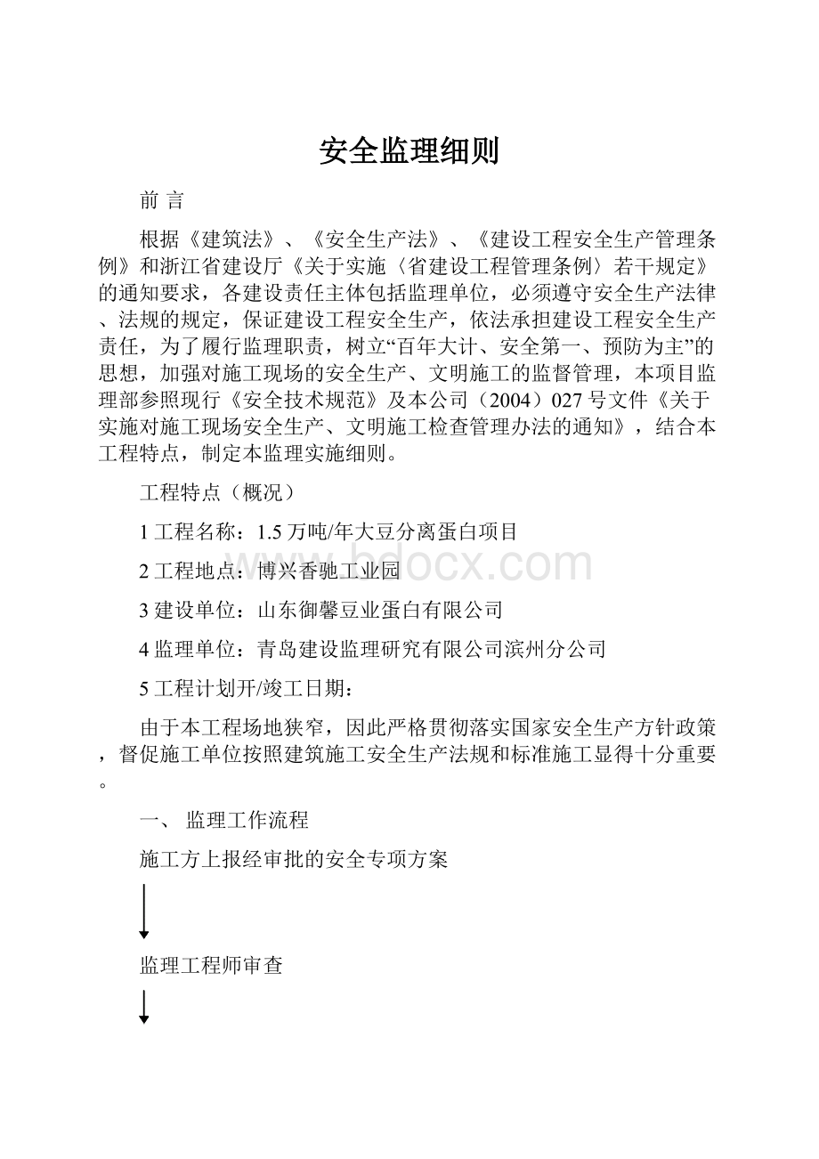 安全监理细则Word文件下载.docx_第1页