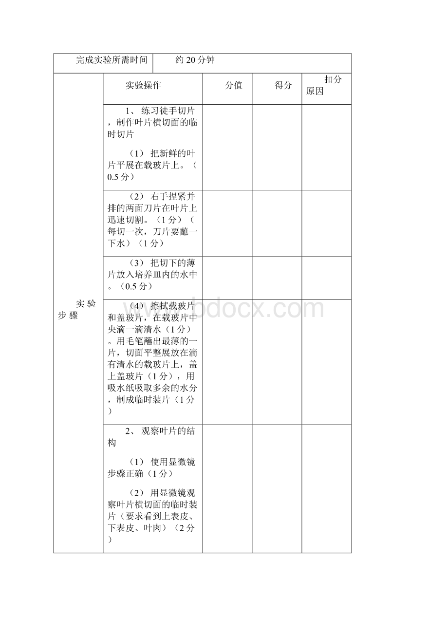 初中生物实验Word格式.docx_第3页