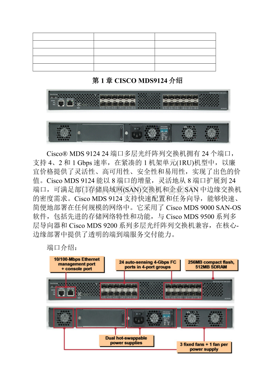 CiscoMDS9124光纤交换机安装配置手册.docx_第2页