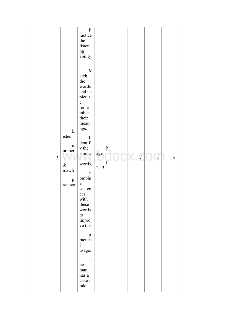 New Smart Phonics 教学计划表Level 3.docx_第3页