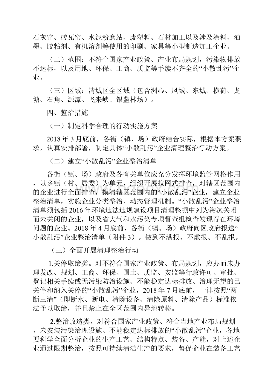 清城区小散乱污企业清理整治行动.docx_第2页