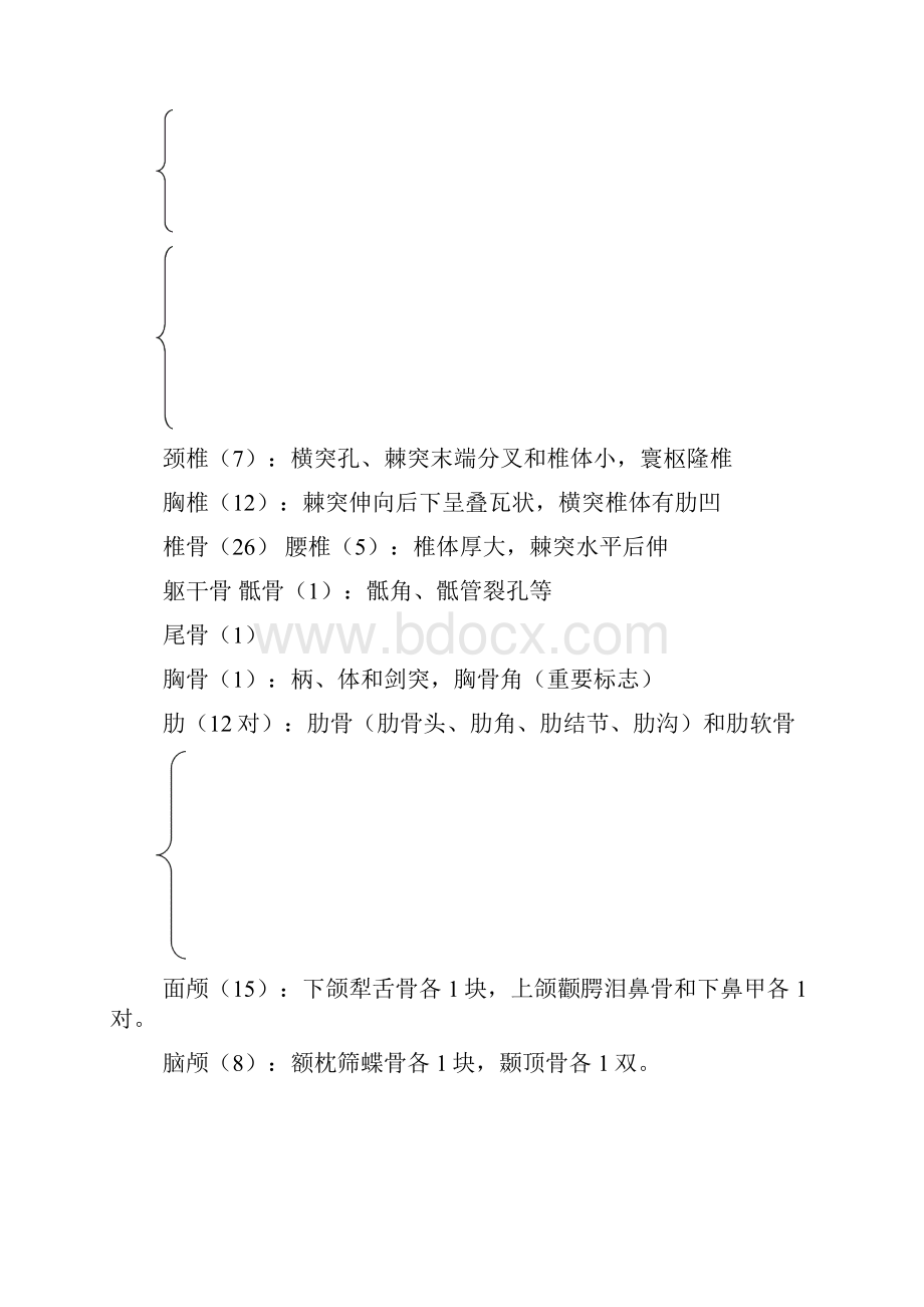 解剖学各系统总结文档格式.docx_第3页