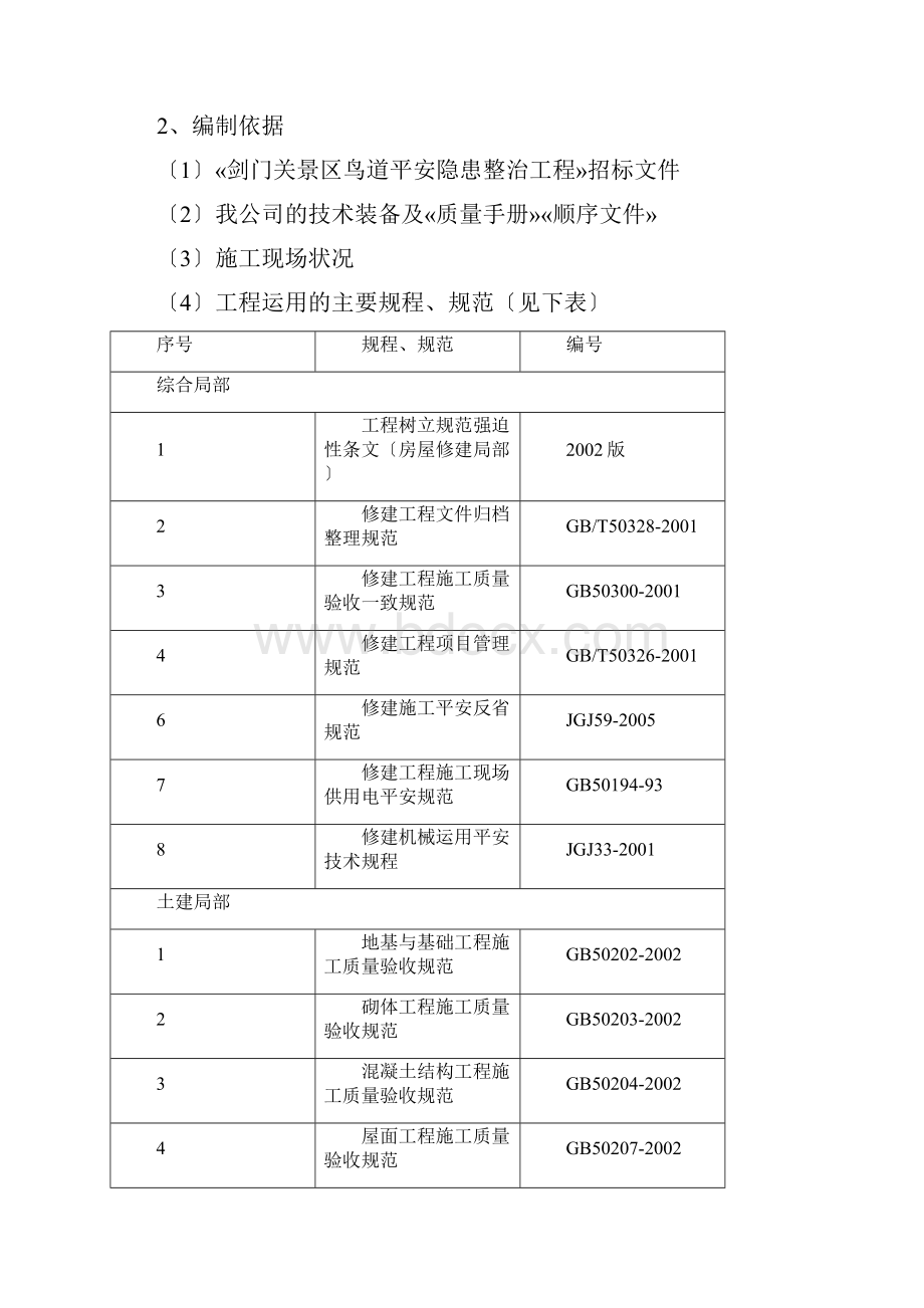 道路安全隐患整治工程施工组织设计.docx_第2页