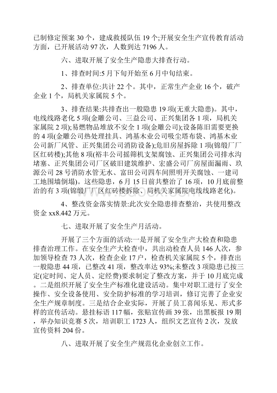 安全生产大检查总结精选10篇.docx_第3页