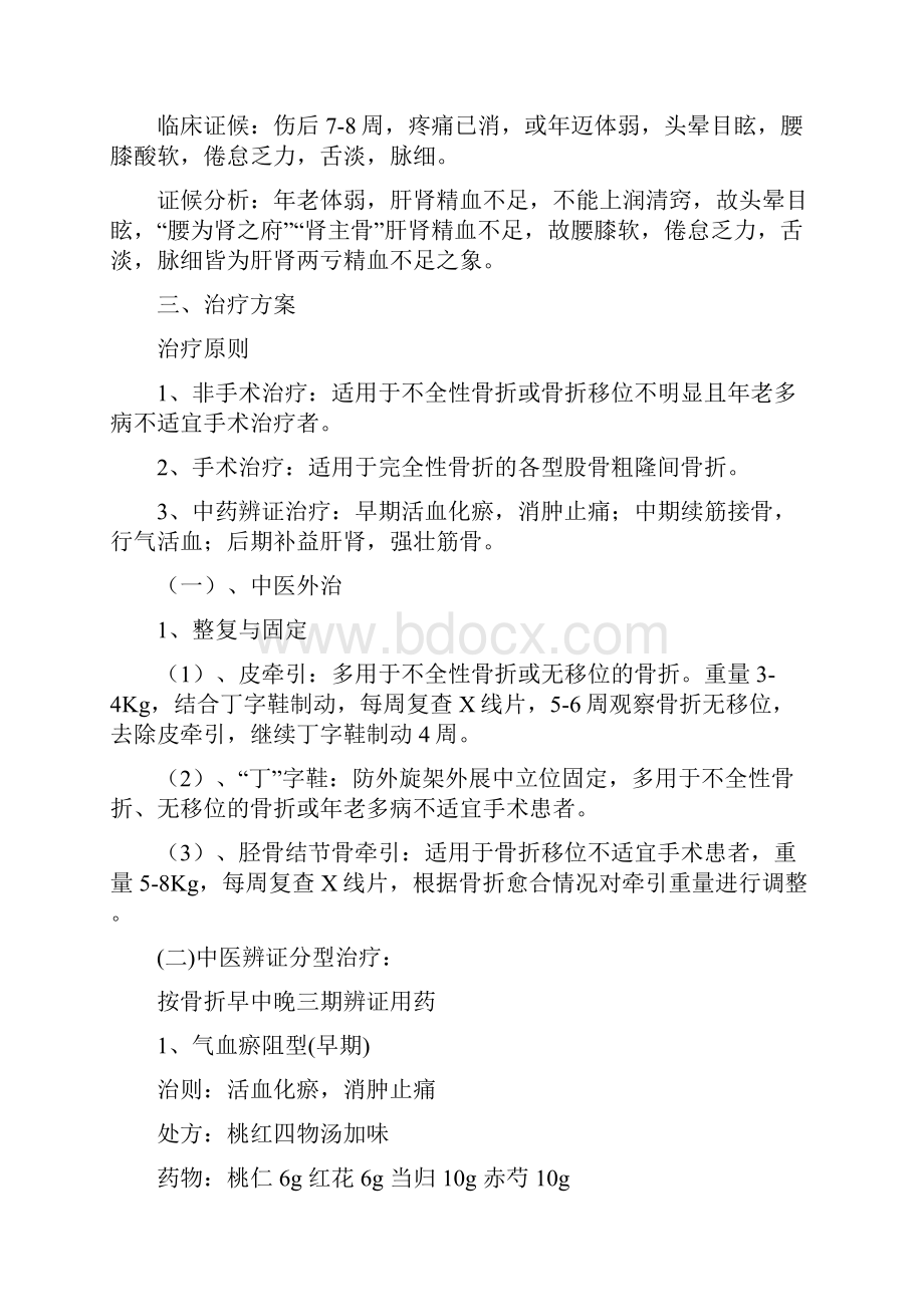 最新屏山县中医医院骨伤科优势病种诊疗方案资料.docx_第3页