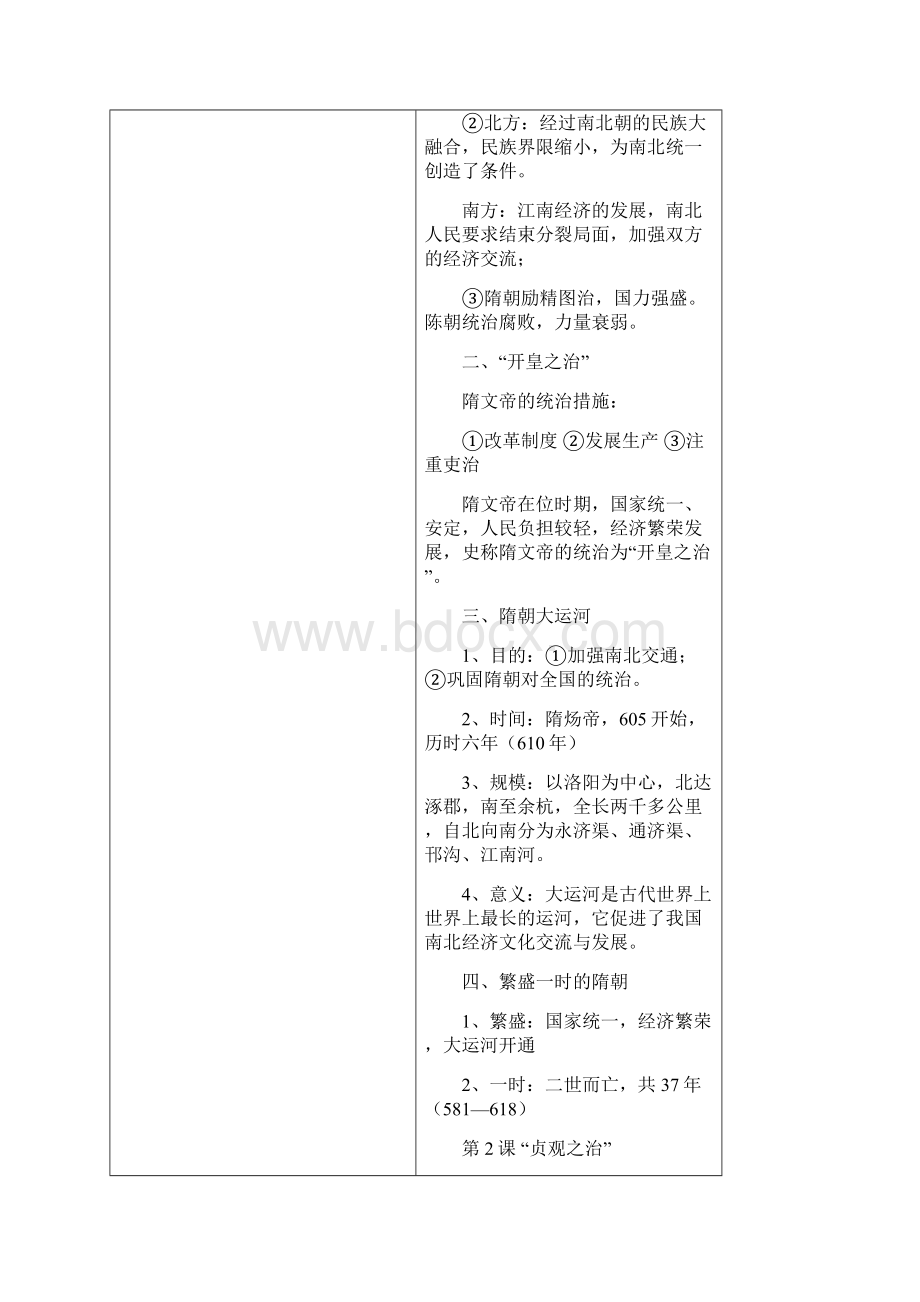 人教版七年级历史下册复习提纲全套Word文件下载.docx_第2页