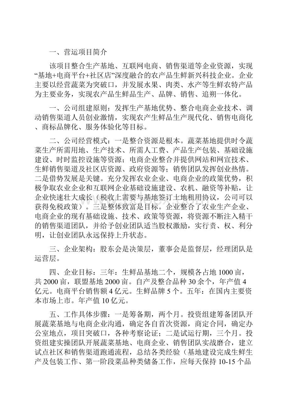 项目运营计划书.docx_第2页