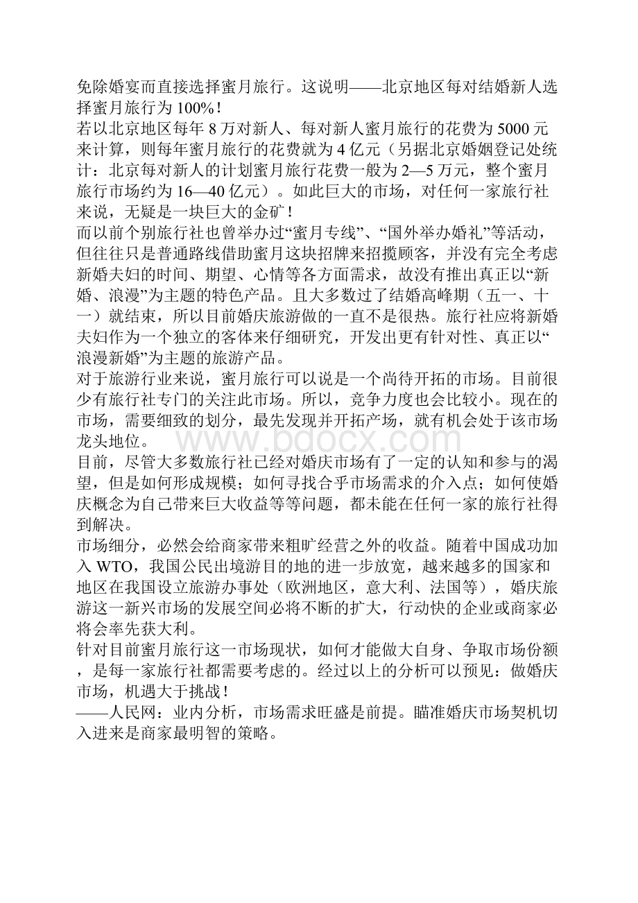 品牌蜜月定制旅行项目商业计划书.docx_第3页