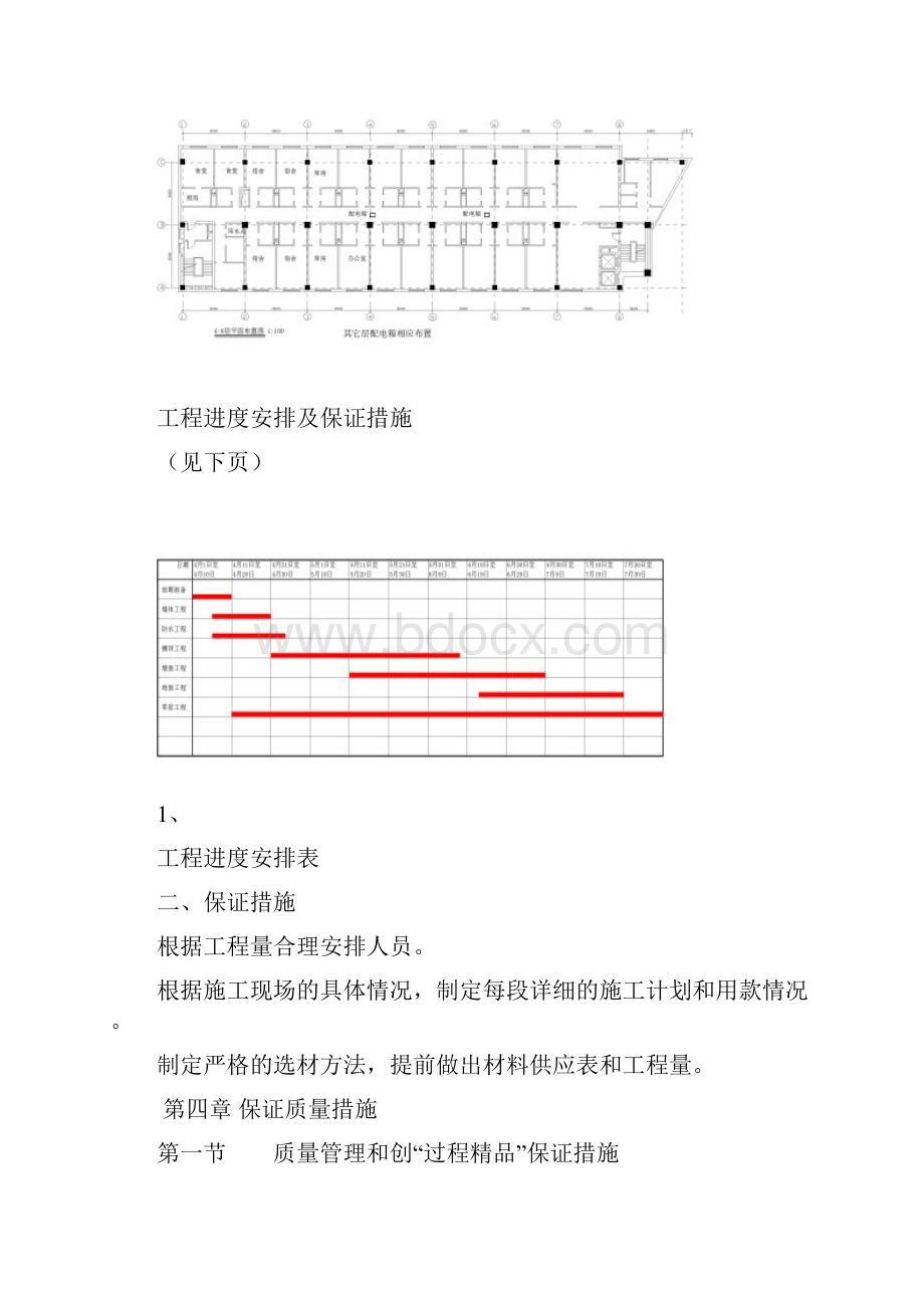 施工组织设计方案内部装修.docx_第3页