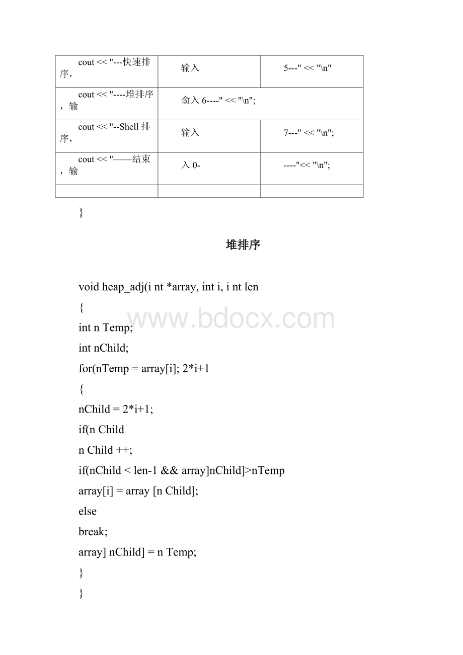 排序程序小结冒泡排序并归排序插入排序等精.docx_第3页