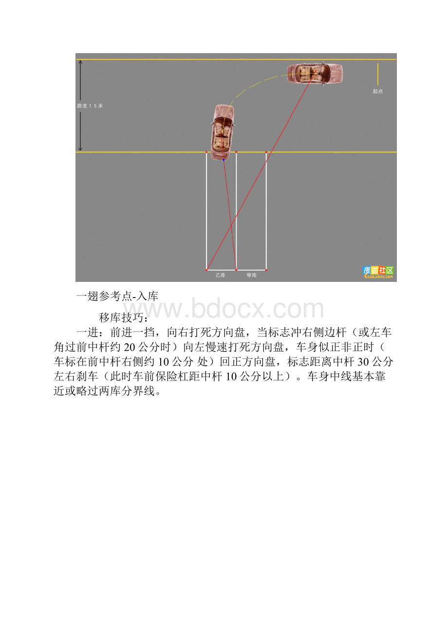 怎样倒车入库与移库Word格式.docx_第2页