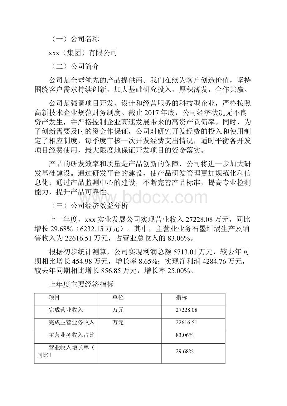 石墨坩埚项目可行性研究报告.docx_第2页