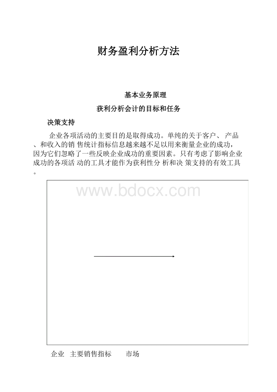 财务盈利分析方法Word文档格式.docx