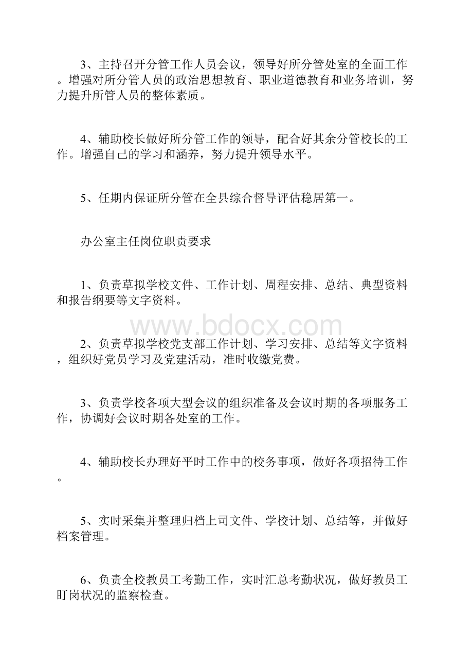 校长岗位职责要求及其它职责.docx_第3页