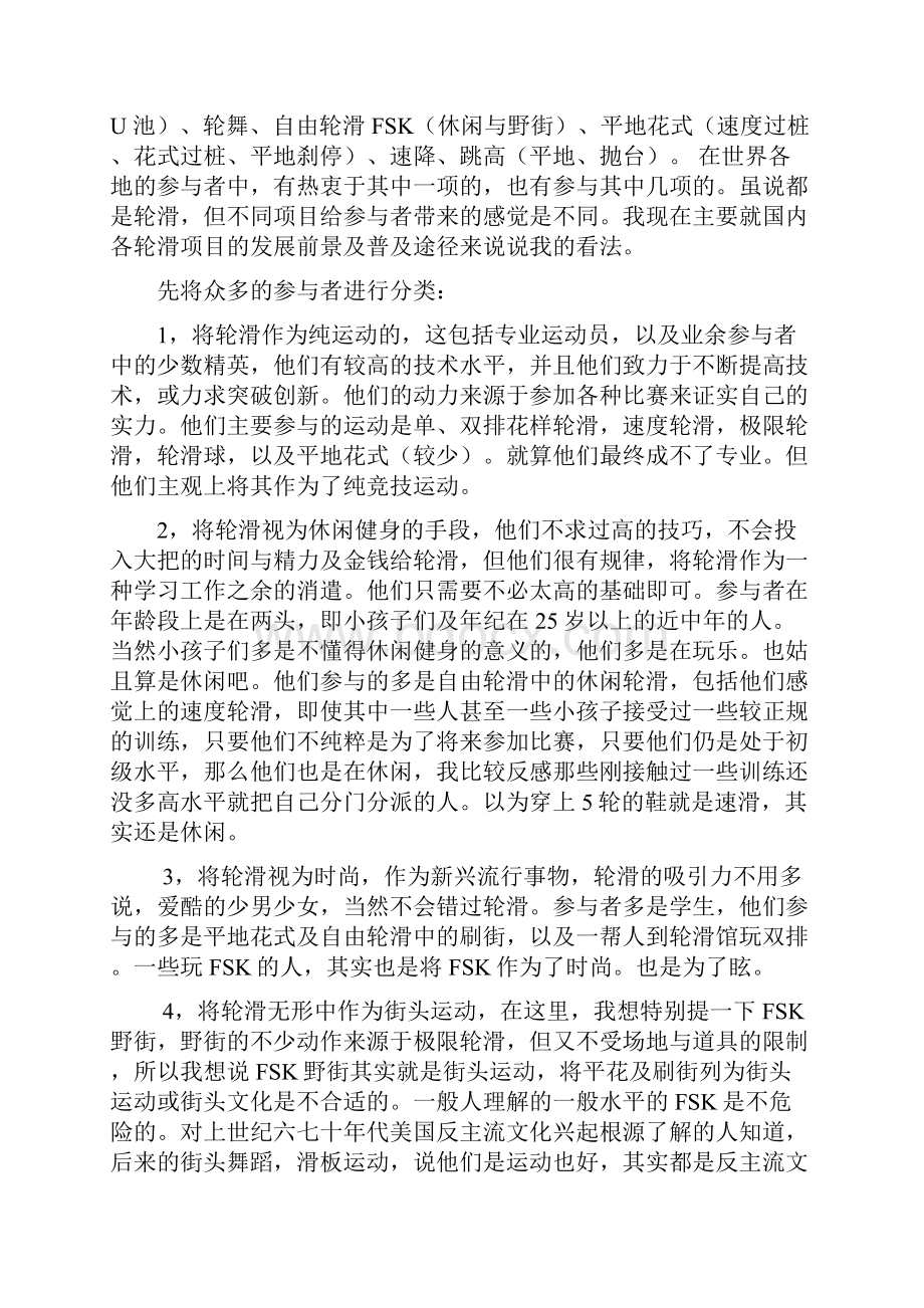 轮滑实践报告心得.docx_第3页