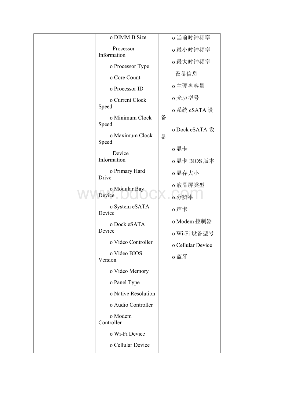 戴尔DELL笔记本最新BIOS 中英文对照表.docx_第2页