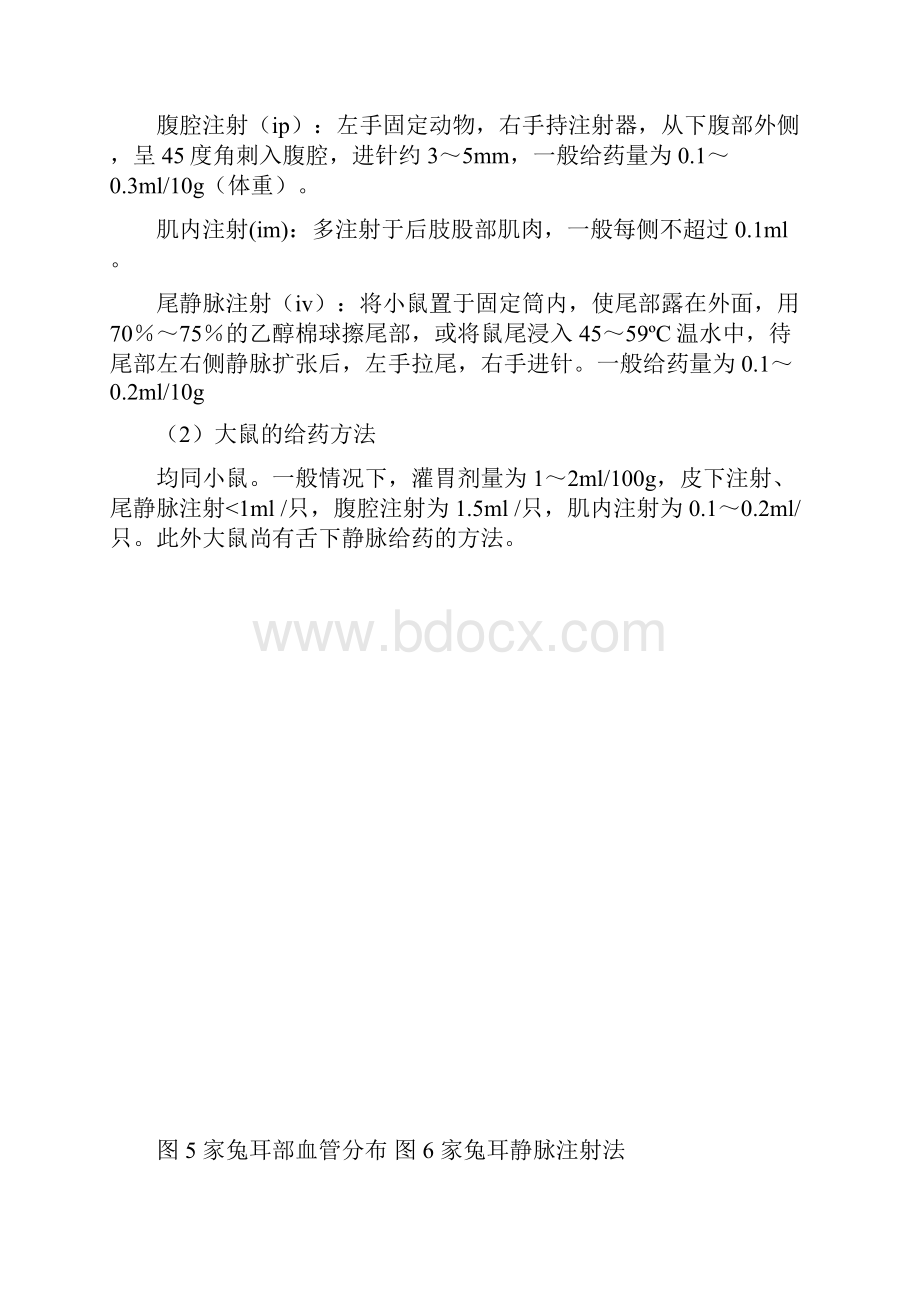 实验一 药理学实验的基本技能Word文档格式.docx_第3页