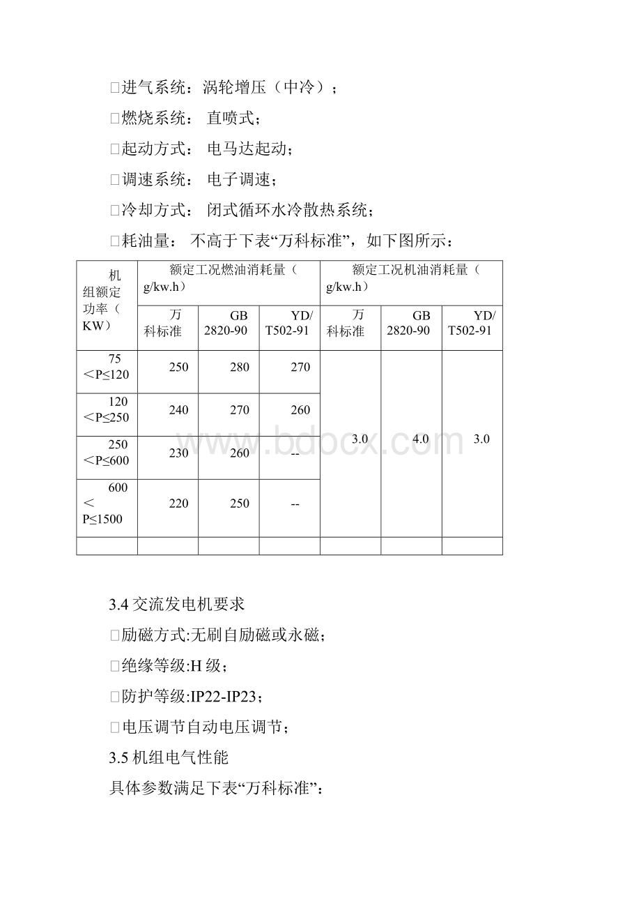 柴油发电机组采购统一技术标准官方版.docx_第3页