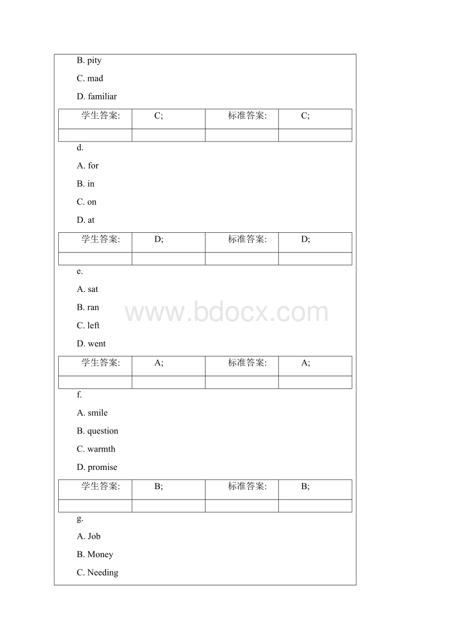 最新北邮大学英语2阶段作业.docx_第2页