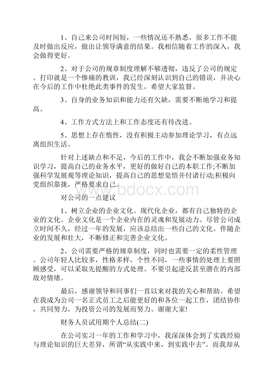 5篇财务人员试用期个人总结.docx_第2页