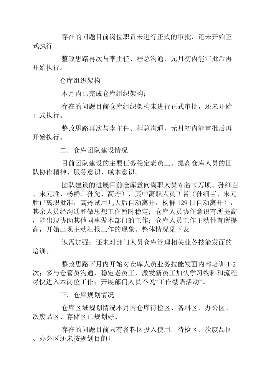 份仓库工作计划样本文档格式.docx_第2页