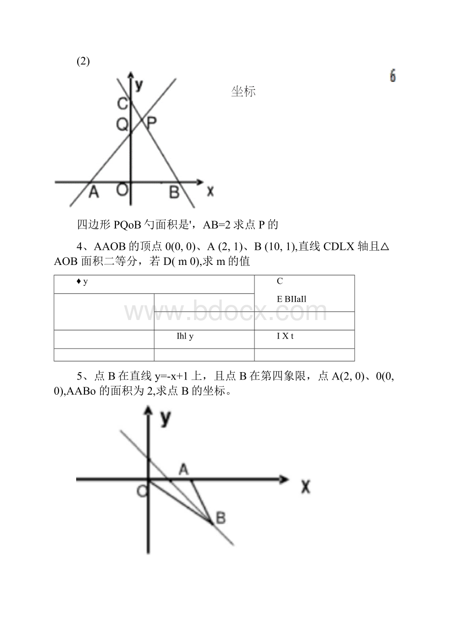 一次函数面积问题专题含答案.docx_第2页