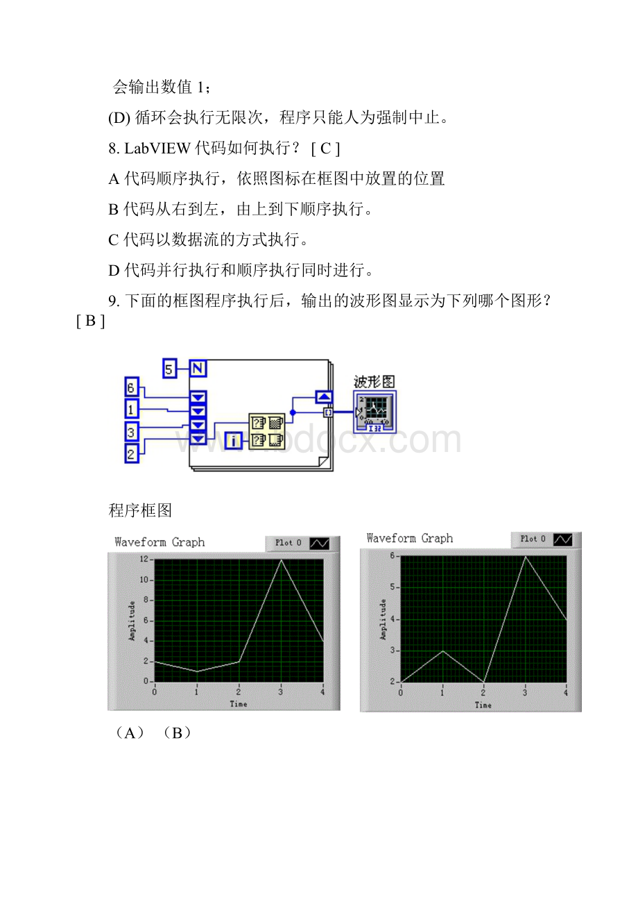 LabVIEW语言及编程技术习题库.docx_第3页