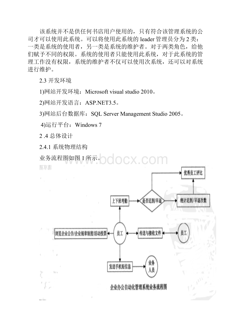 办公自动化管理设计方案.docx_第3页