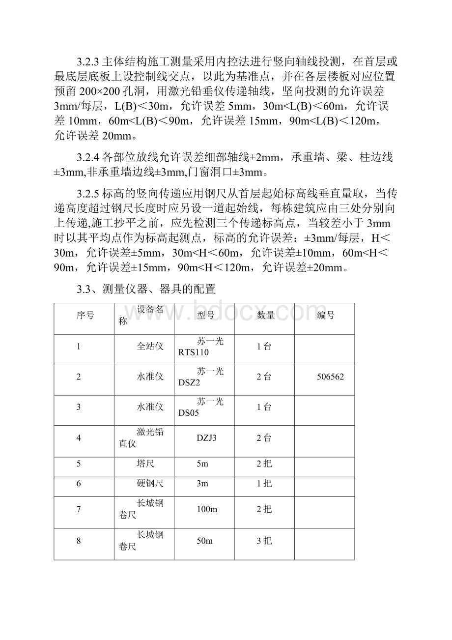 施工测量专项施工方案.docx_第3页