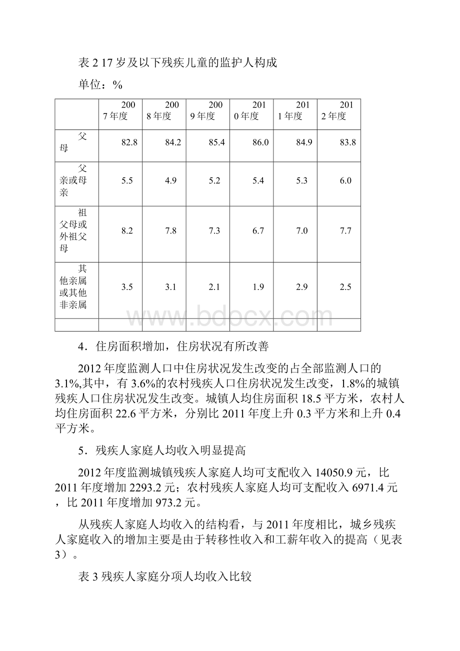 度中国残疾人状况及小康进程.docx_第3页