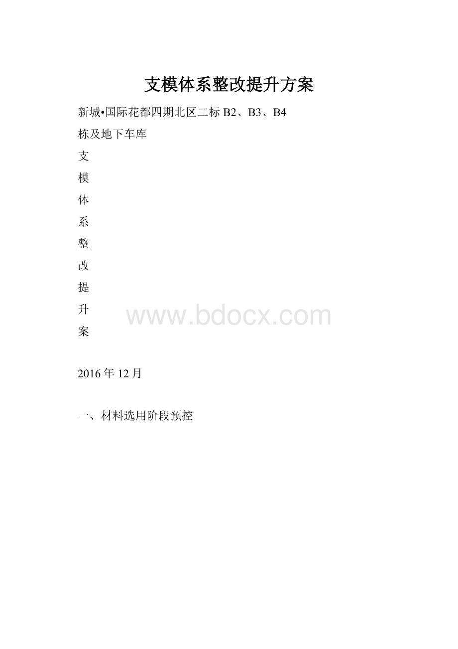 支模体系整改提升方案.docx_第1页