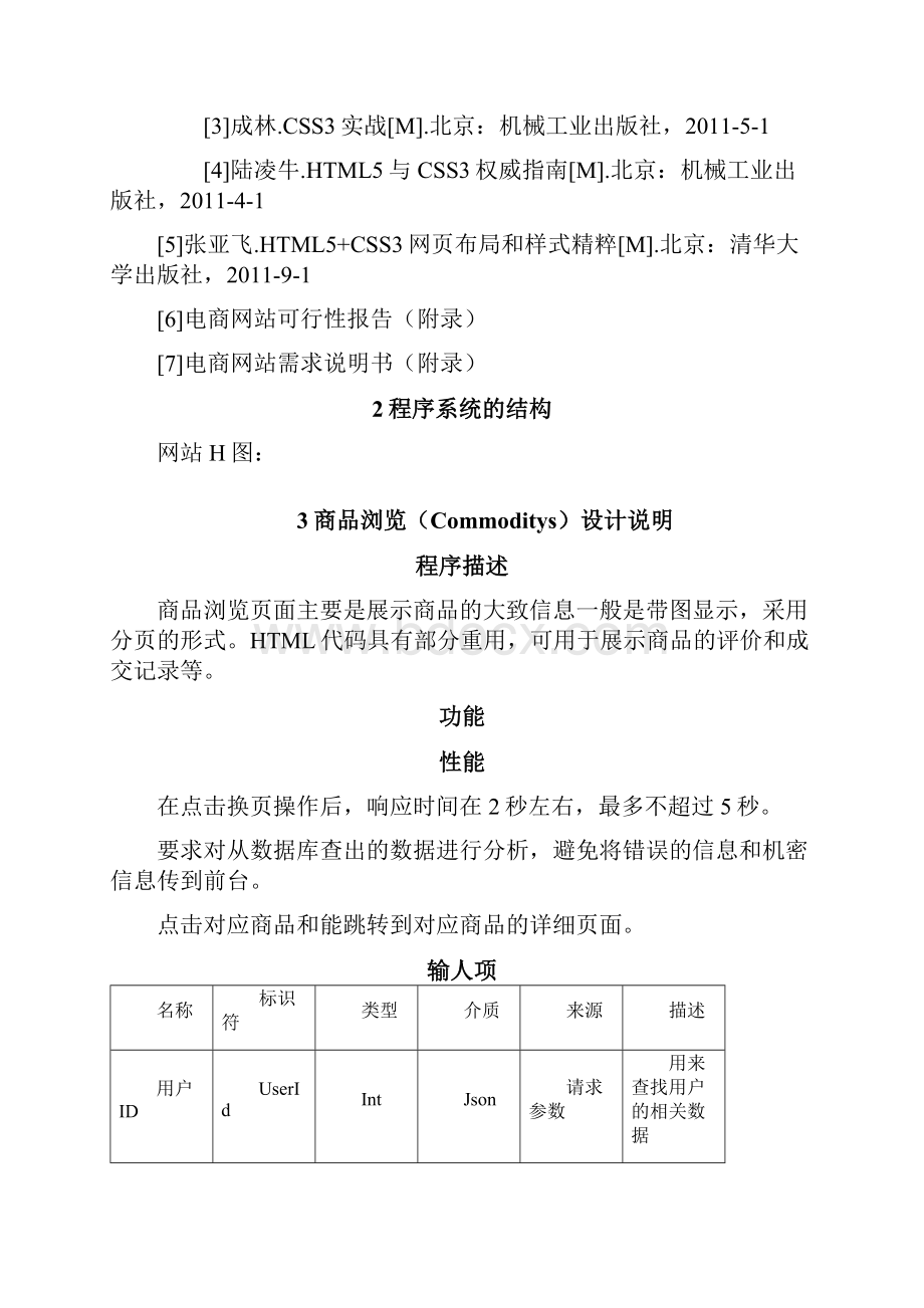 电商网站详细设计说明书文档格式.docx_第2页