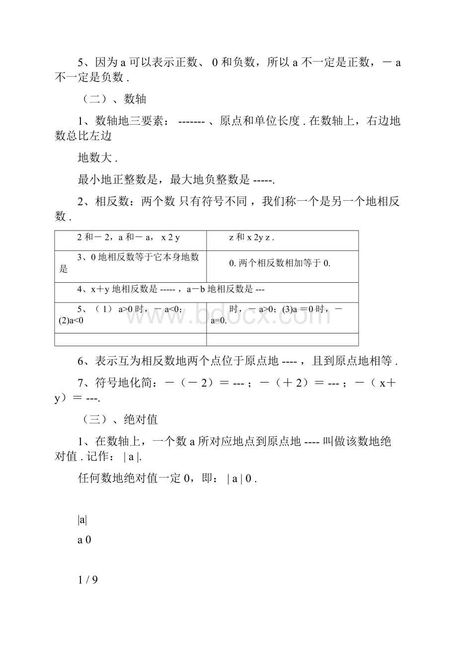 有理数与其运算考试讲义.docx_第2页