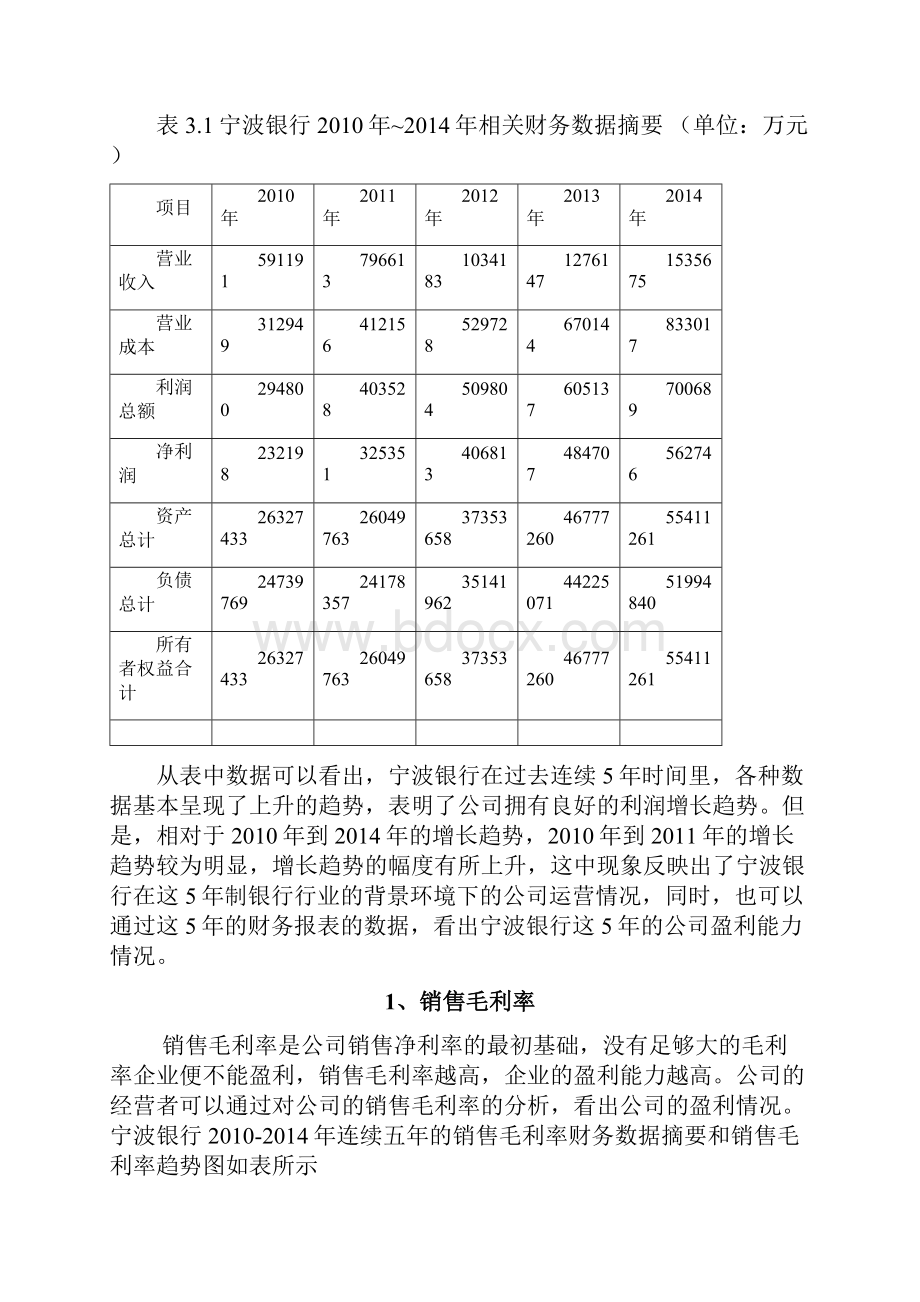 宁波银行盈利能力分析Word格式.docx_第3页