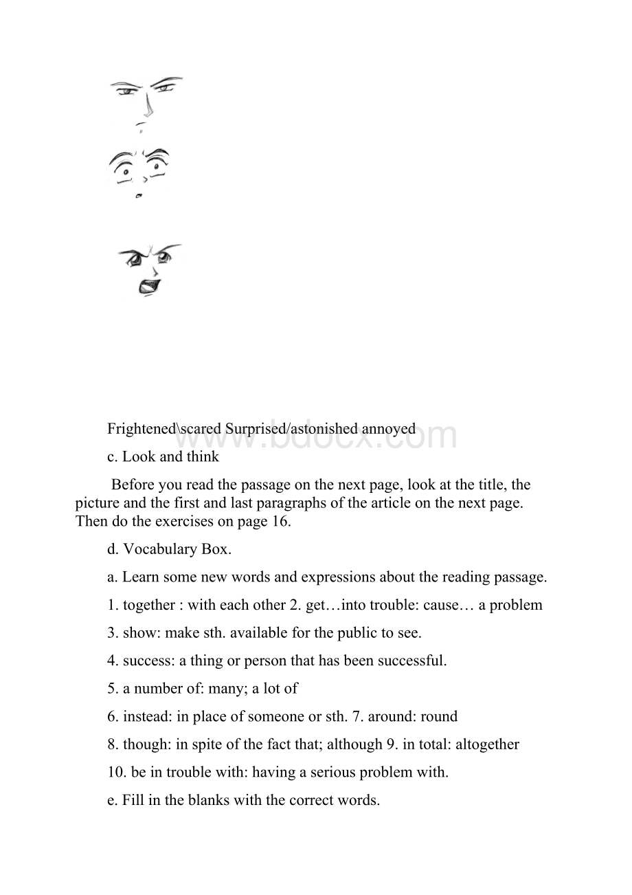 八年级英语下册 Chapter 2 Cartoons教学设计 牛津深圳版.docx_第3页