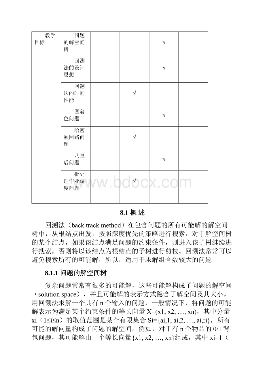 第8章 回溯法Word文档格式.docx_第2页