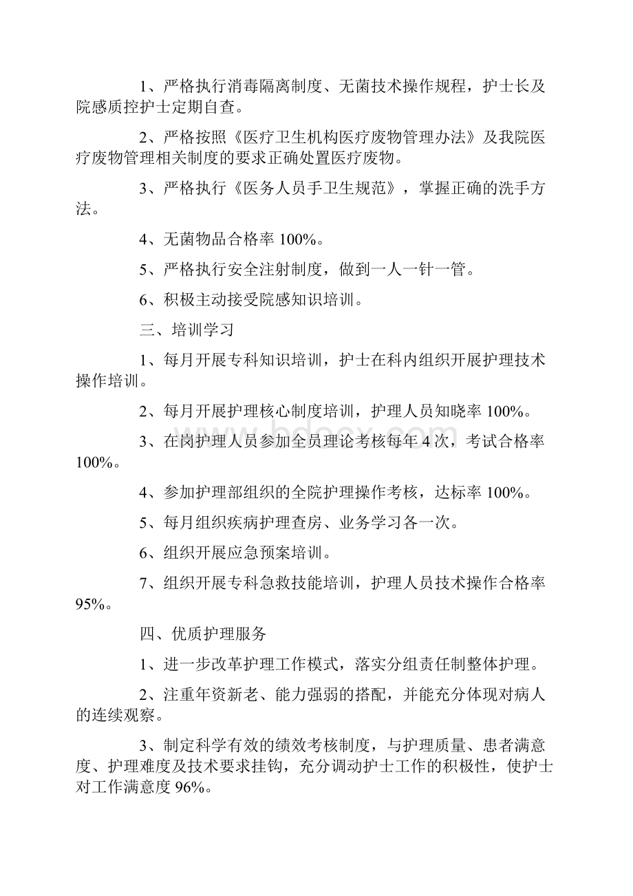 护士长年终工作总结简短范文五篇.docx_第2页