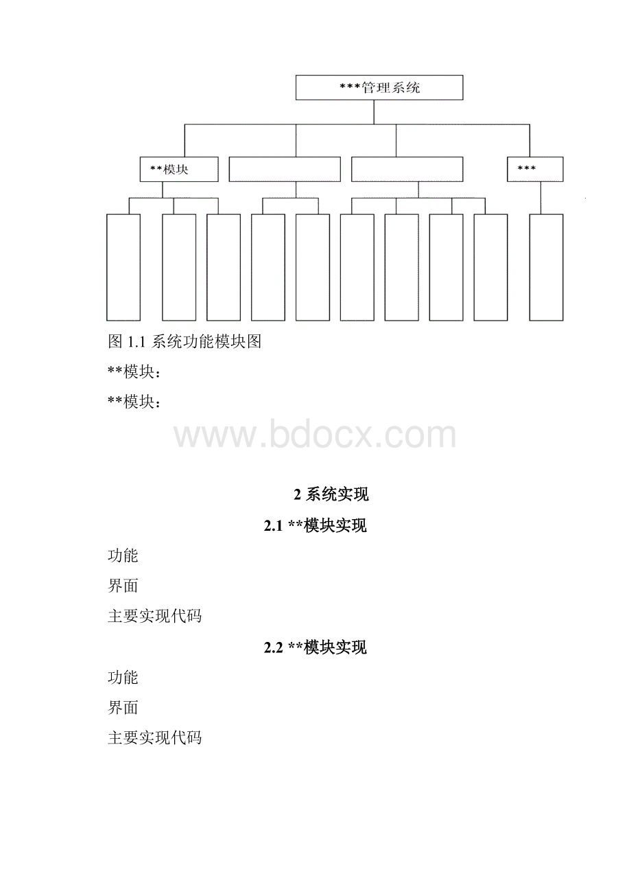 数据结构课程设计报告模板.docx_第3页