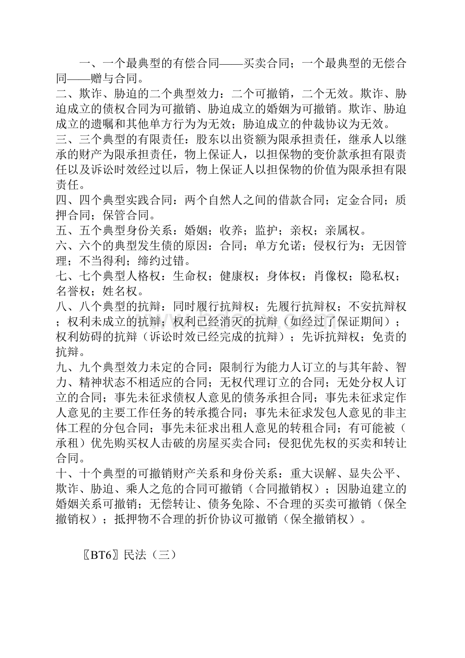 司考口诀民法部分Word文档格式.docx_第2页