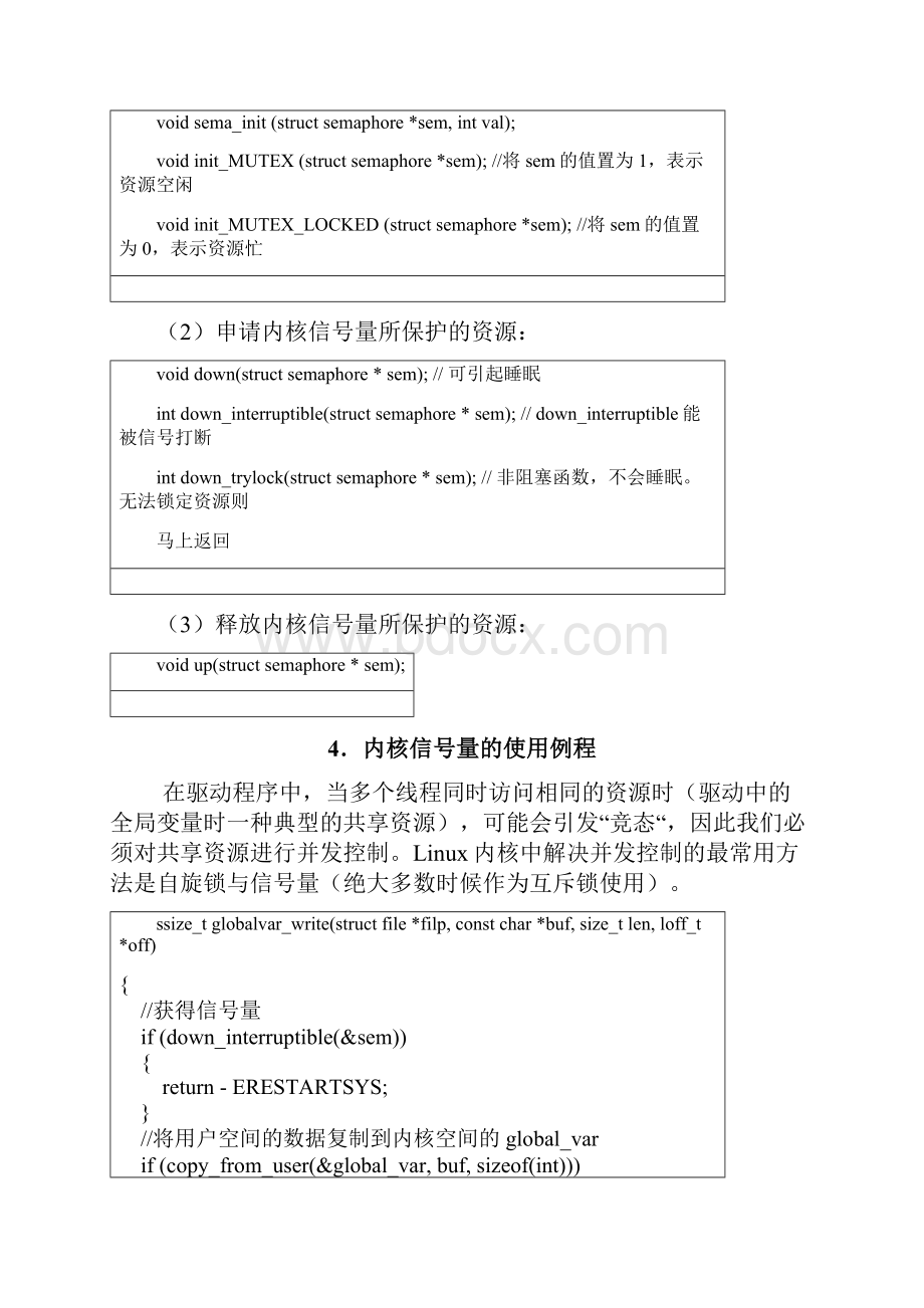 Linux之信号量比较全面个人总结Word下载.docx_第3页