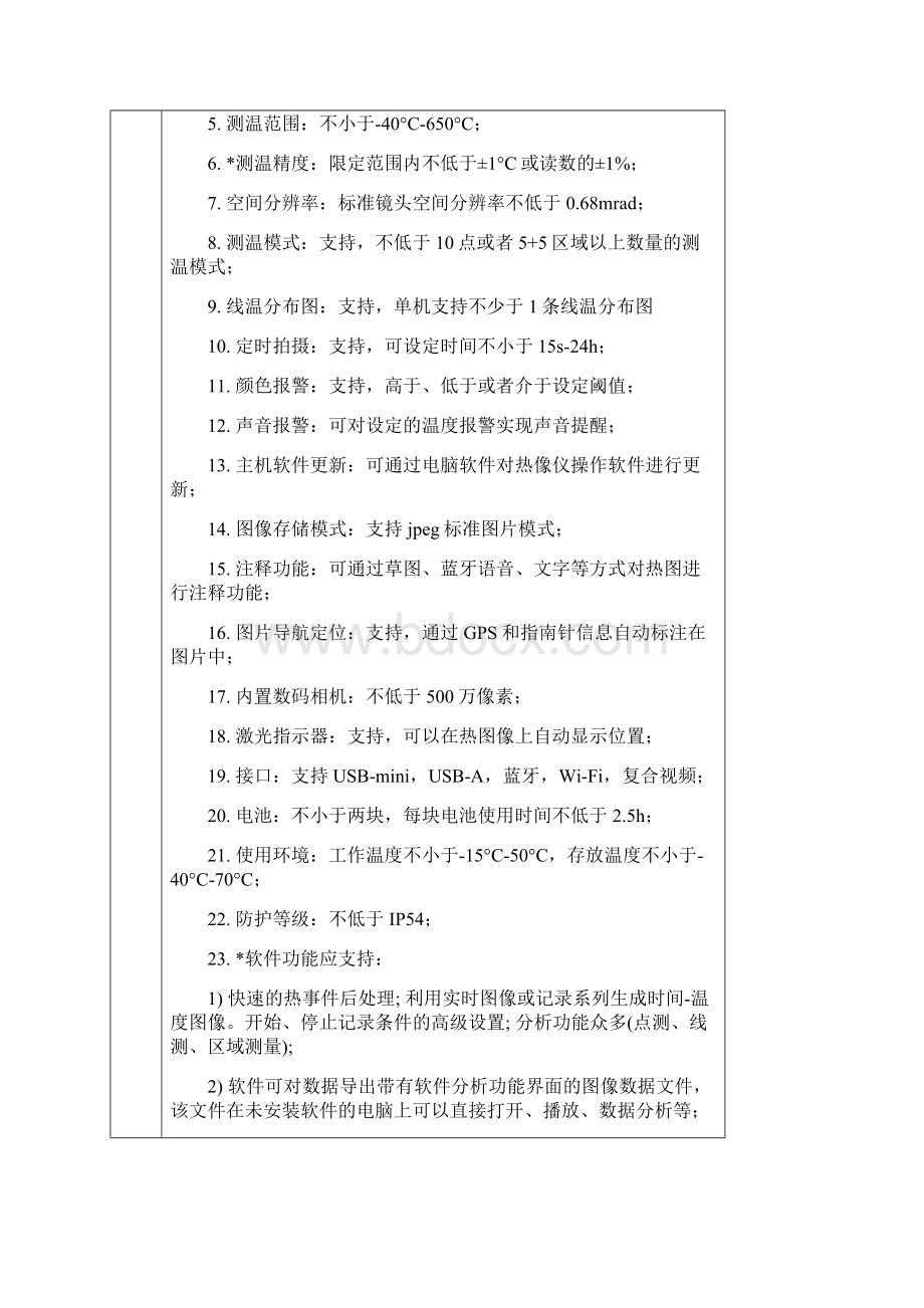 红外热成像仪论证报告doc实验室管理处浙江师范大学.docx_第3页