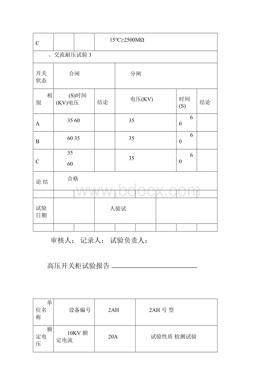 箱式变电站试验报告.docx_第2页