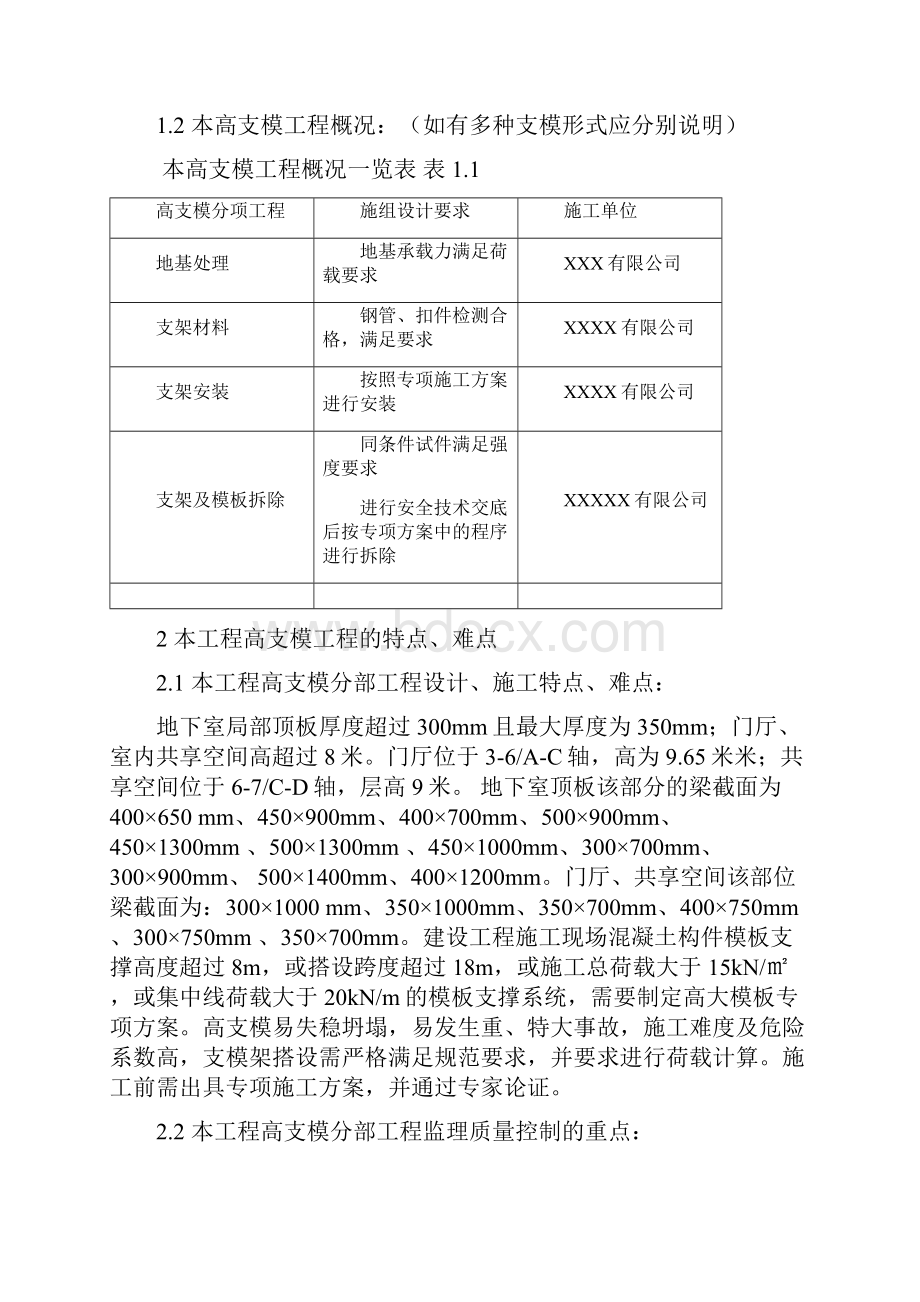 完整版高支模工程监理实施细则.docx_第3页