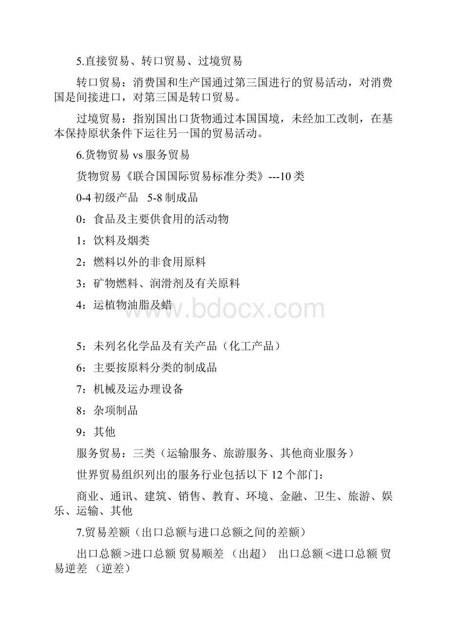 自考国际贸易理论与实务复习重点.docx_第2页