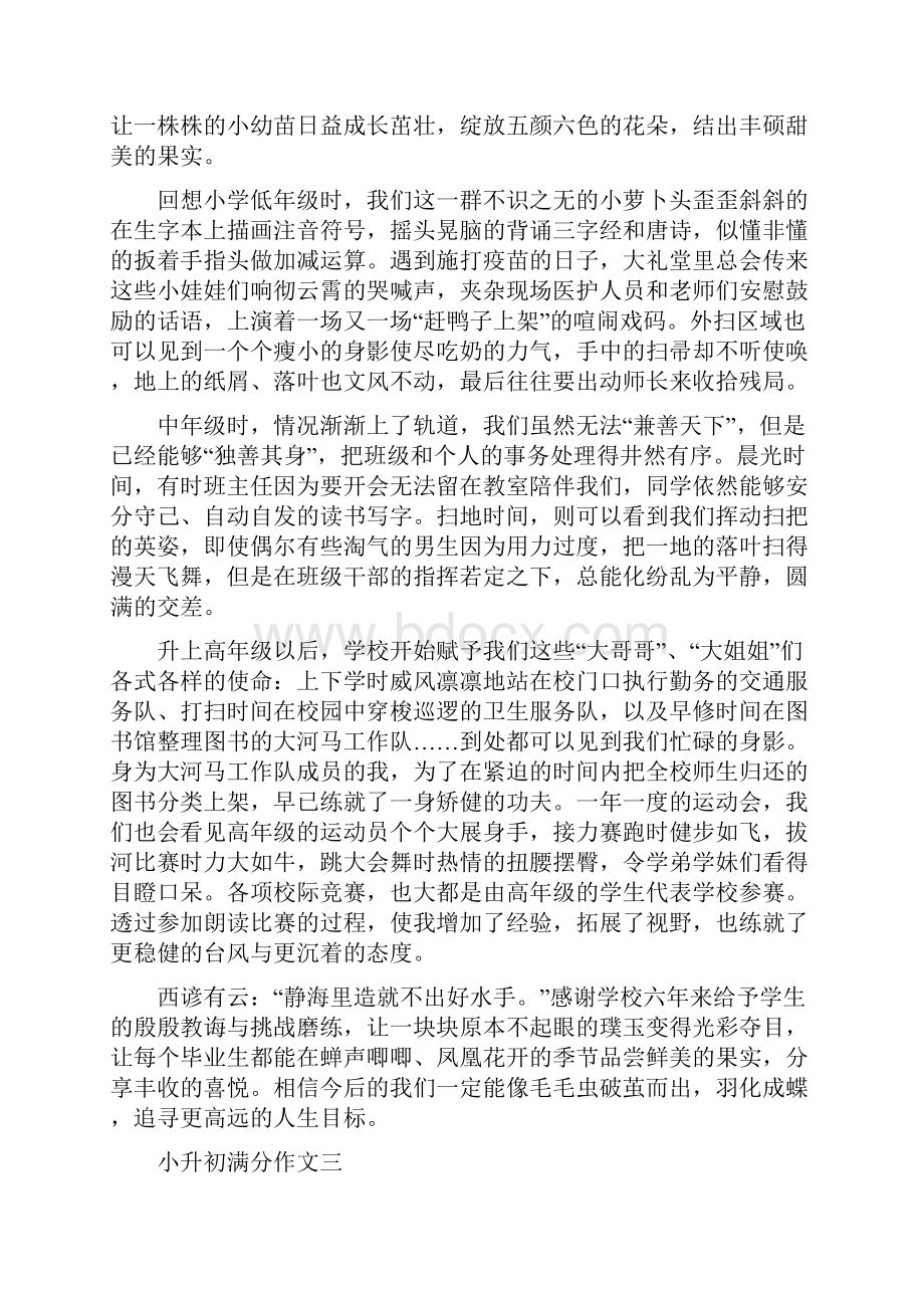 作文小升初范文.docx_第2页