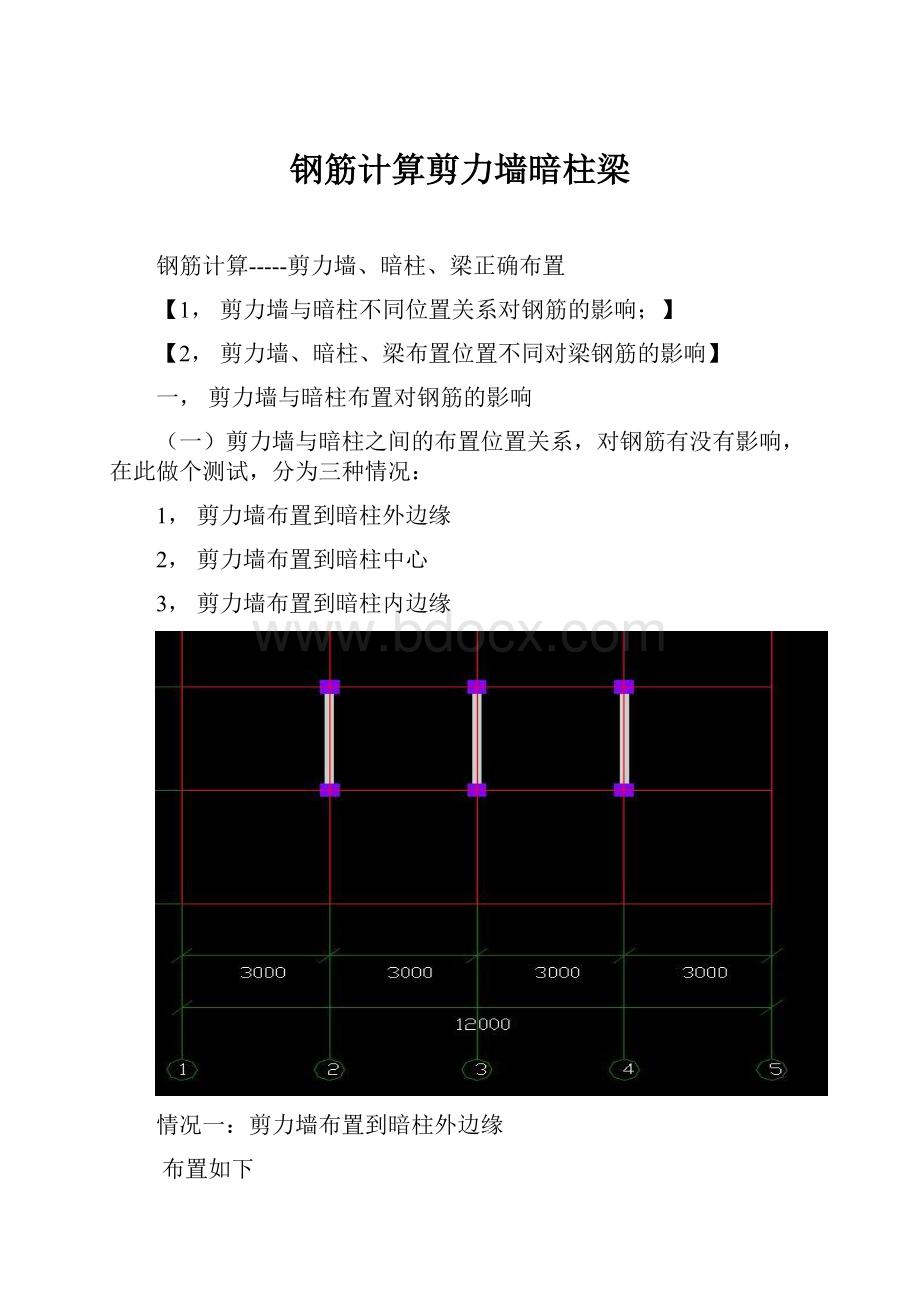 钢筋计算剪力墙暗柱梁.docx_第1页